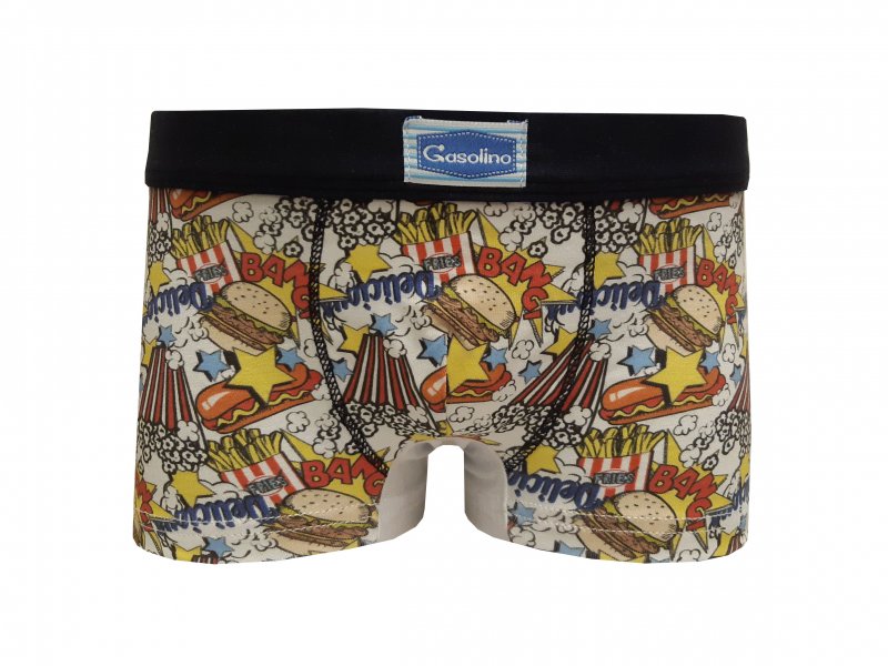 Gasolino boxerky chlapecké komiks 3194 tmavě modré  | Vermali.cz